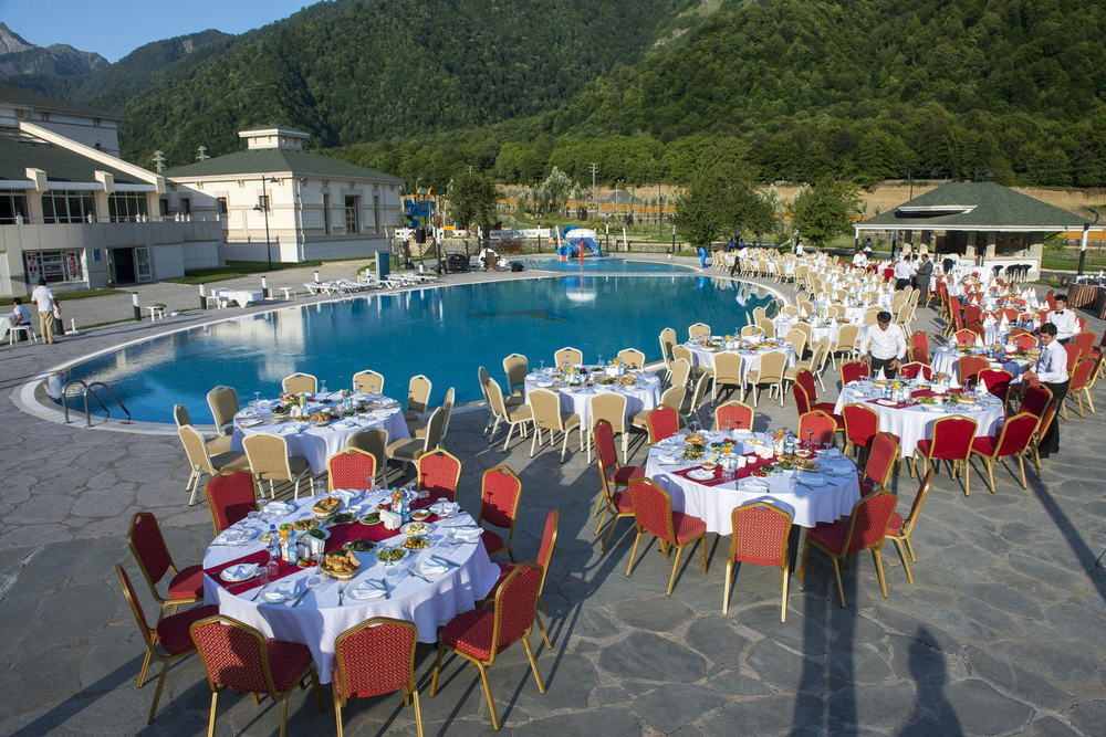 Qafqaz Resort Hotel Gabala Exteriör bild