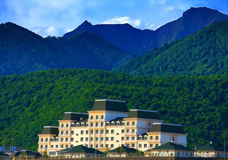 Qafqaz Resort Hotel Gabala Exteriör bild
