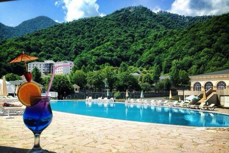 Qafqaz Resort Hotel Gabala Exteriör bild